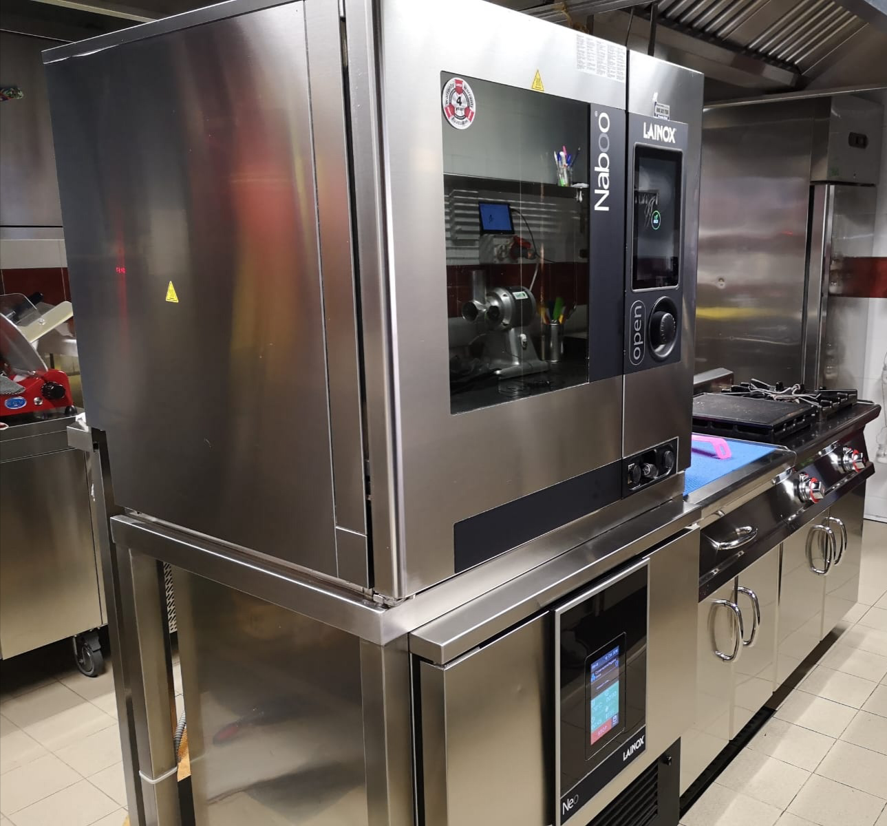 riprogettazione cucina del ristorante la colubrina