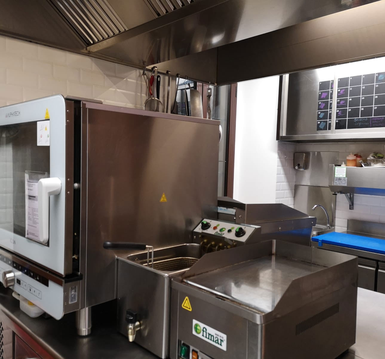 progettazione cucina per ristorante santo taco a milano